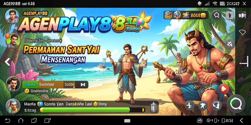Tampilan gameplay AGENPLAY88 yang mengasyikkan dan penuh warna.