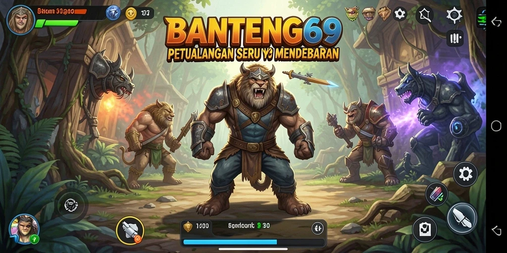 Gameplay seru di BANTENG69 dengan tantangan menarik.