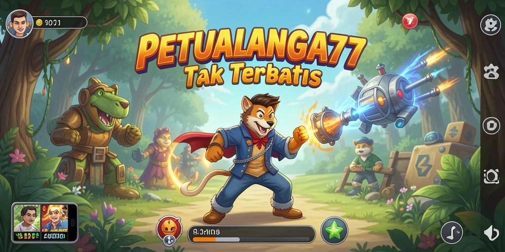 Tampilan gameplay DEWANAGA77 yang menawan dan penuh aksi seru.