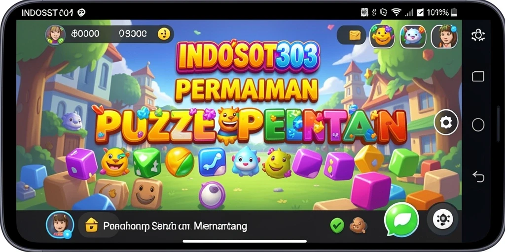 Tangkapan layar gameplay INDOSLOT303 menampilkan berbagai teka-teki menarik.