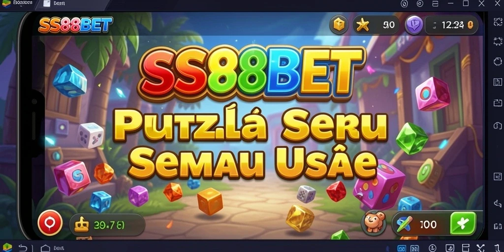 Tampilan gameplay menantang dalam SS88BET yang penuh warna.